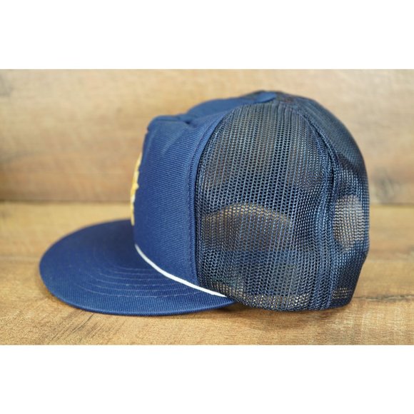 Vintage 80s 90s 5 Star General Army Snapback Mesh Trucker Hat - Picture 3 of 8